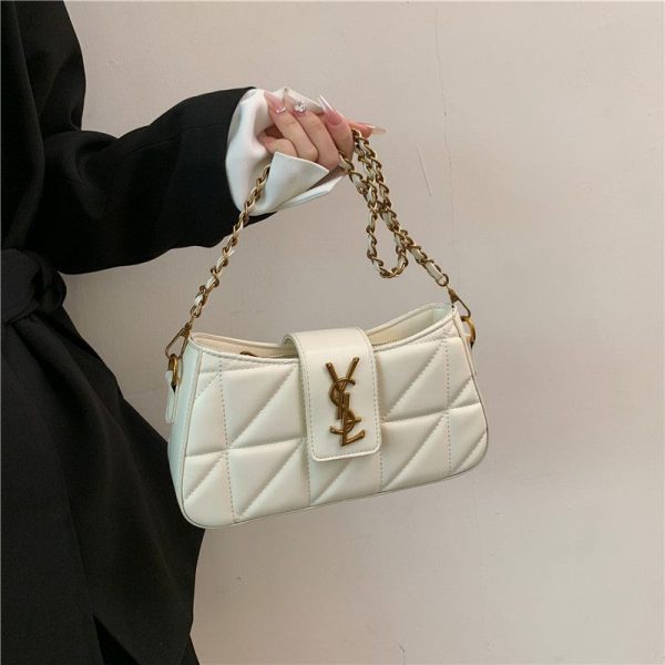 New Fashion Chain Triangle Bag - Image 5