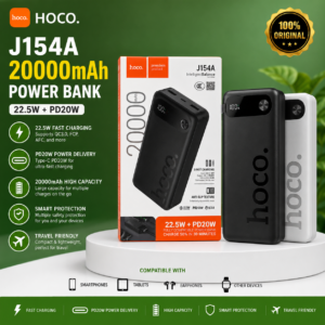 Hoco J154A 22.5W + PD20W 20000mAh Power Bank