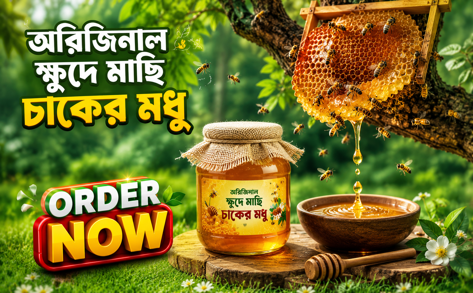 Khude Machi Caker Modhu